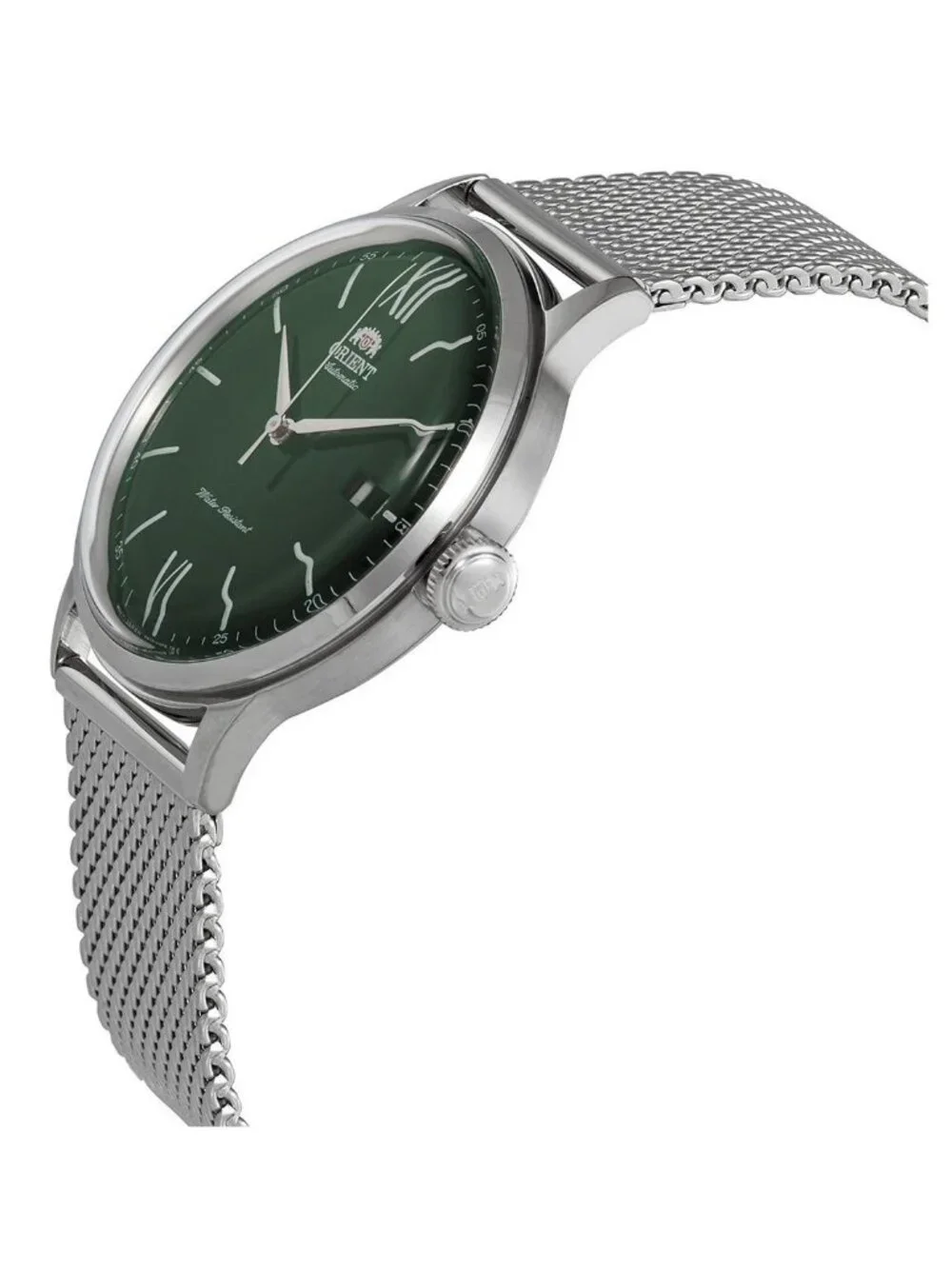 NWT Orient Bambino Automatic Green Dial Men's Watch
